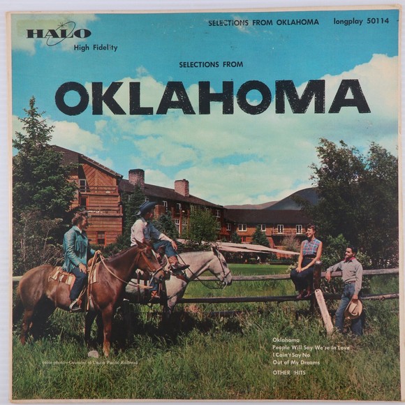 Other - National Singers - Selections From Oklahoma - Halo Mono LP Vinyl Record 50114